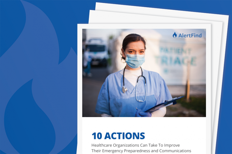 Ebook: 10 Actions for Healthcare Organizations to Improve Emergency Preparedness & Communications