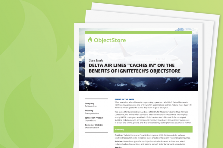 ObjectStore Delta Air Lines Use Case