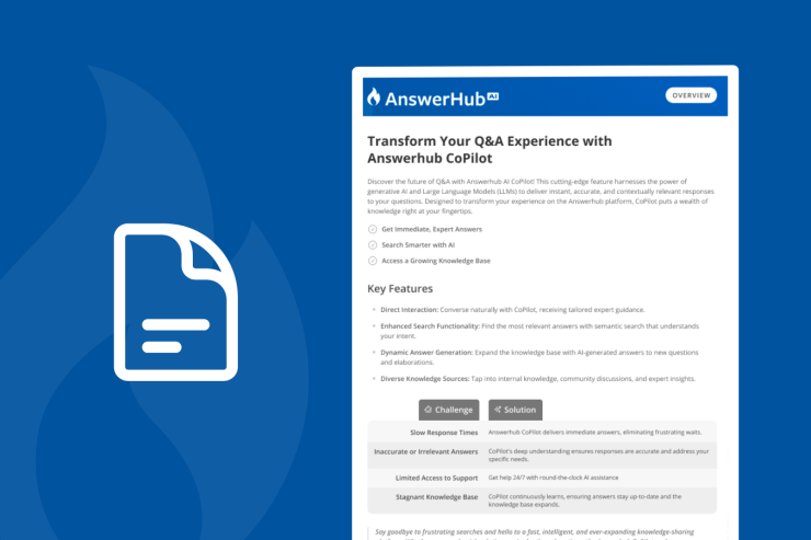 AnswerHub CoPilot - Overview