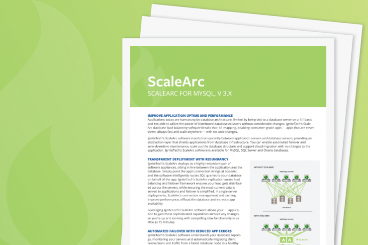 ScaleArc for MySQL Product Overview