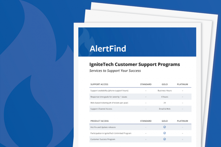 AlertFind Support Support