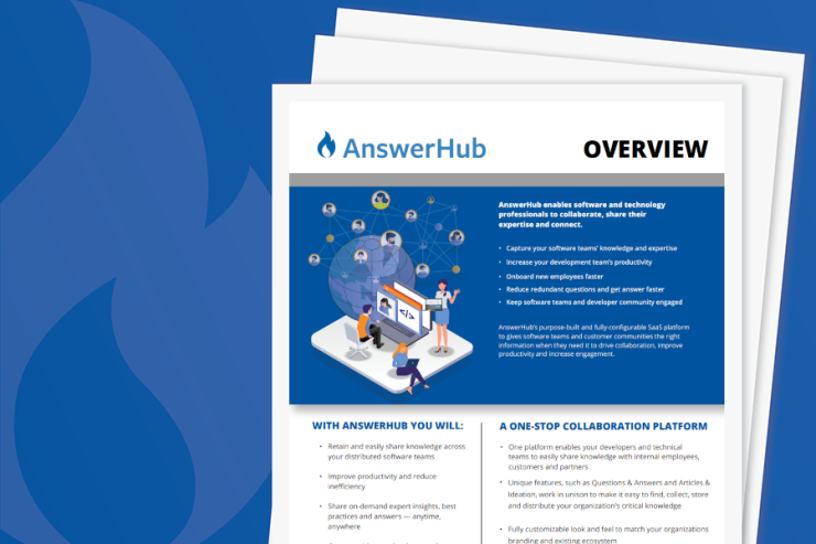 AnswerHub Product Overview