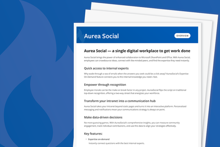 Aurea Social Product Overview