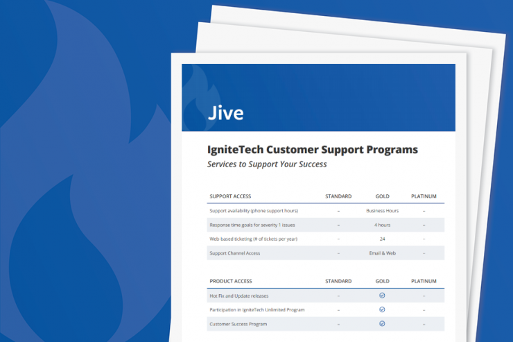 Jive Support Services